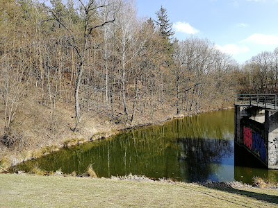 Picnic ground at Borov reservoir