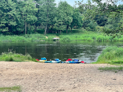Plaża nad pilicą