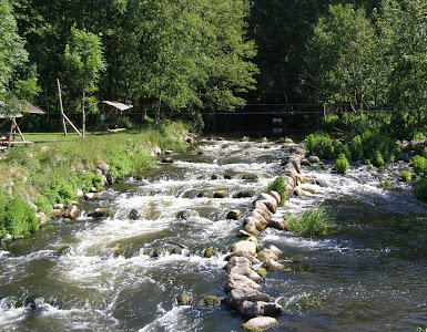 Warnow - Wasserfall