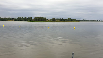 Plaża nad jez. Dzierzgoń